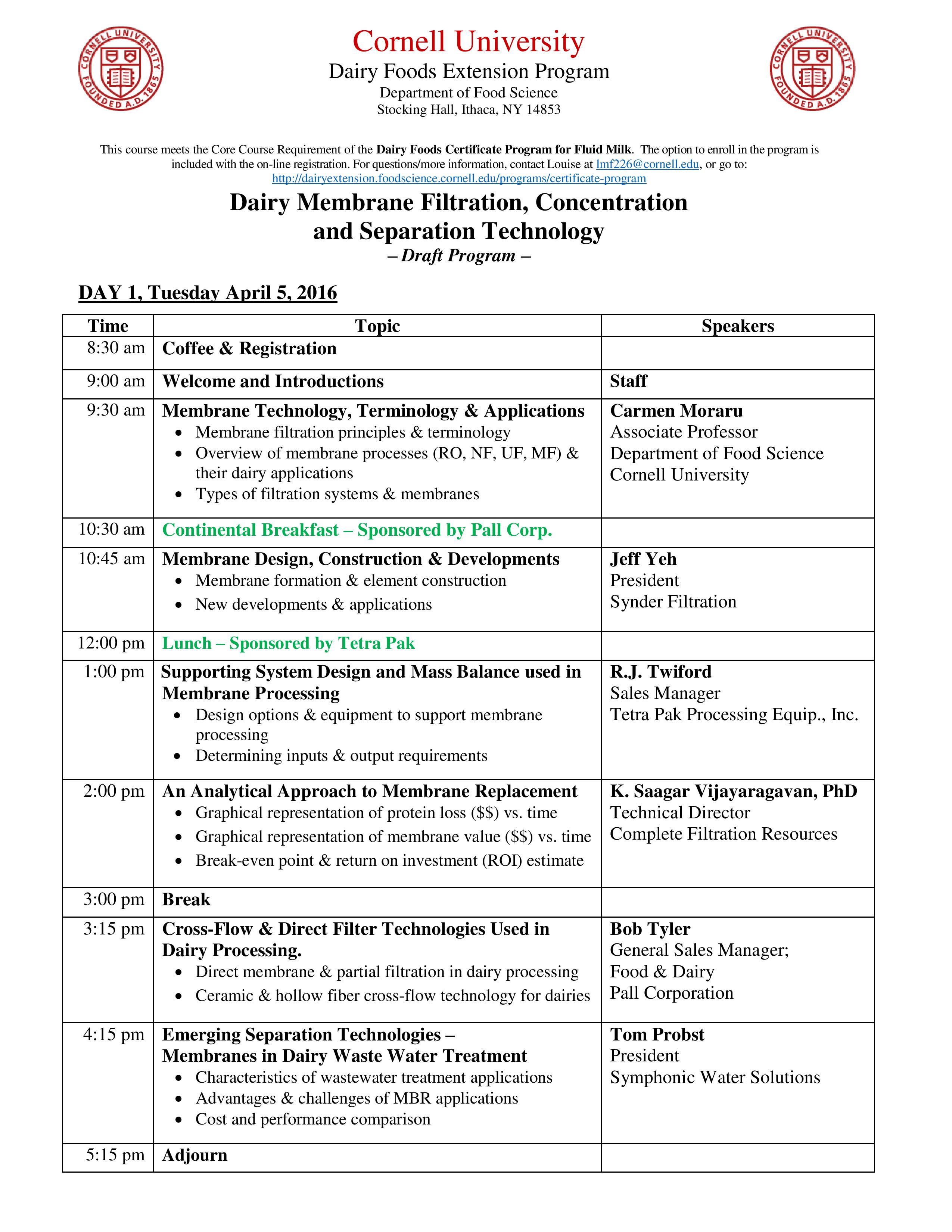 Membrane Filtration, Concentration, and Separation Technology Workshop  Agenda-page-002